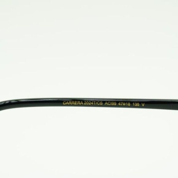 💯 NEW CARRERA 2024T/C 0ACI W7 BLACK GREY ORANGE SUNGLASSES - Picture 10 of 11